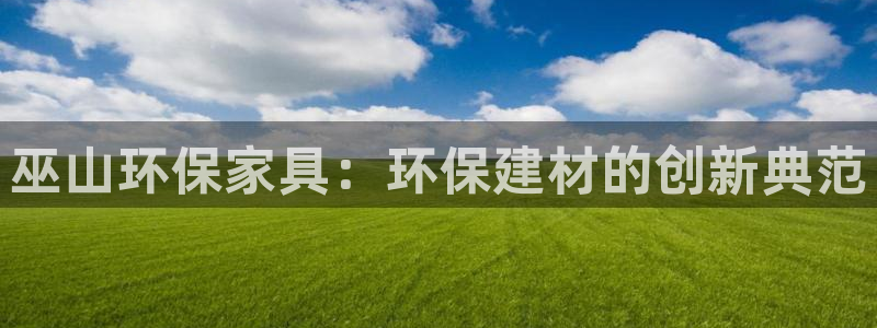 杏宇平台客户端：巫山环保家具：环保建材的创新典范